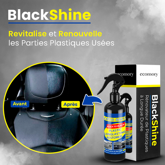 BlackShine – Rénovateur de Plastiques à Longue Durée