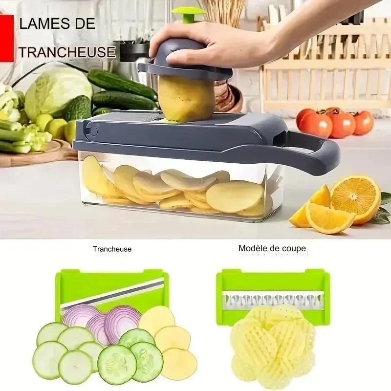 Coupe-Légumes et Trancheur Multifonction MaxSlice